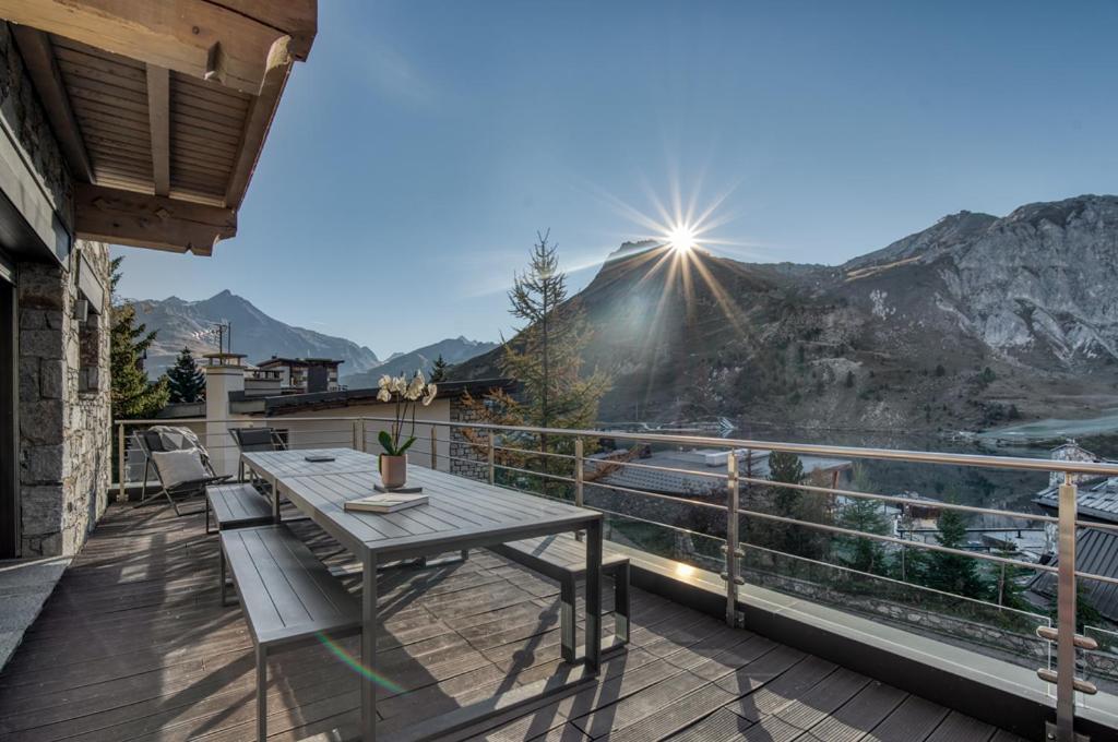 Chalet Ancolie 蒂涅 外观 照片